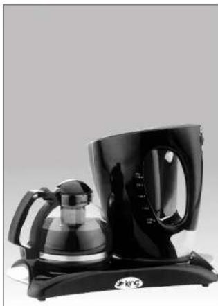 KING K-8260T - DEMLİKLI ÇAY MAKİNESİ - 1