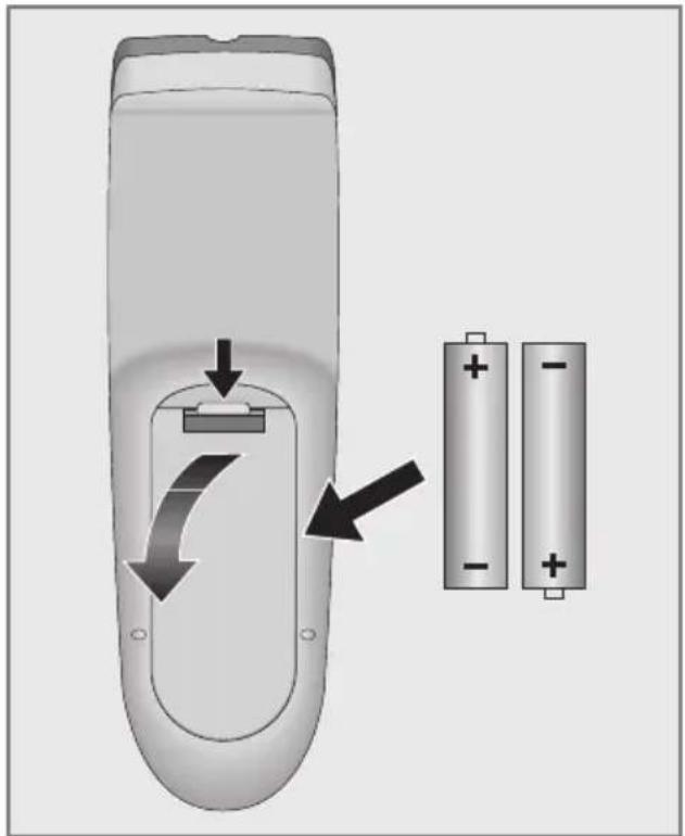 BEKO B22-LW-X329 - Uzaktan kumandaya pil takma - 1