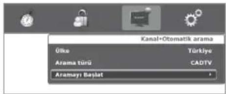 SHARP LC-40LE730EVNET - • CADTV Otomatik Arama - 1