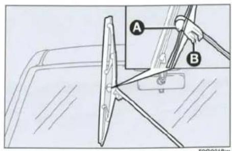 FIAT Panda (2005) - Arka cam silecek süpürgesinin değiştirilmesi - 1