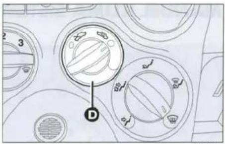 FIAT Panda (2005) - HAVANIN OTOMOBİL İÇİNDE DOLAŞIMI - 1
