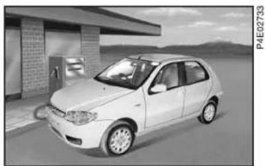 FIAT Palio Sole (2007) - YAKIT DEPOSU KAPAĞI - 1