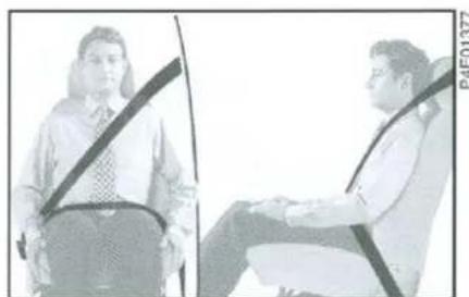 FIAT Palio (2005) - EMNİYET KEMERLERİNİN KULLANIMI İLE İLGİLİ GENEL BİLGİLER - 3