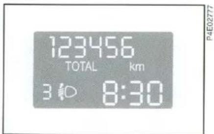 123456 TOTAL km 3 8:30 P4E02777