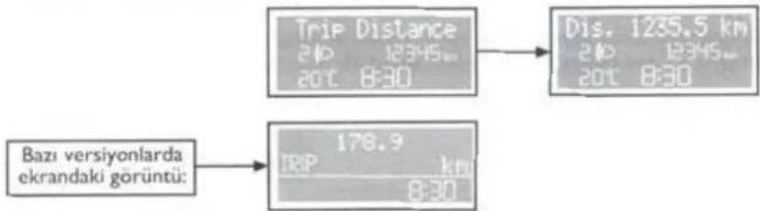 FIAT Albea (2005) - Trip Computer - Yapılan parkur - 1