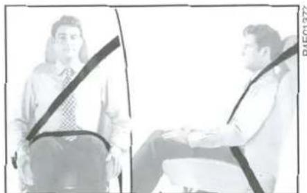 FIAT Albea (2005) - EMNİYET KEMERLERİNİN KULLANIMI İLE İLGİLİ GENEL BİLGİLER - 2