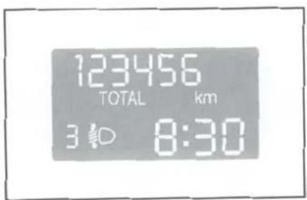 123456 TOTAL km 3:40 8:30