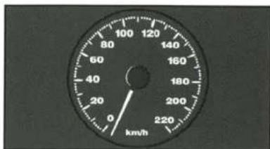 100 120 140 60 160 40 180 20 200 220 0 km/h
