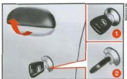 FIAT Palio (2003) - Arka kapıların içerden açılıp/kapatılması - 1