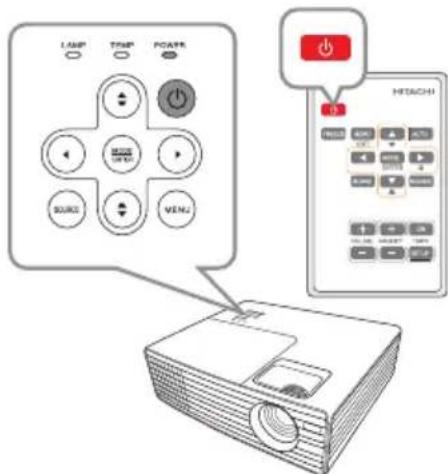 HITACHI CP-DX250 - DIKKAT - 1
