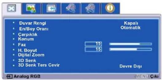HITACHI CP-DX250 - Yüksek Rakım Modu - 5
