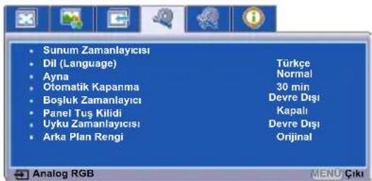 HITACHI CP-DX250 - Yüksek Rakım Modu - 7