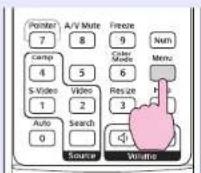 EPSON EMP-S3 - Yapılandırma menüsünden "Settings" - "Operation Lock" (Ayarlar - Çalışma Kilidi) seçeneğini seçin. - 1