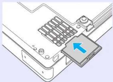 EPSON EMP-1705 - Yeni hava filtresini takın. - 1