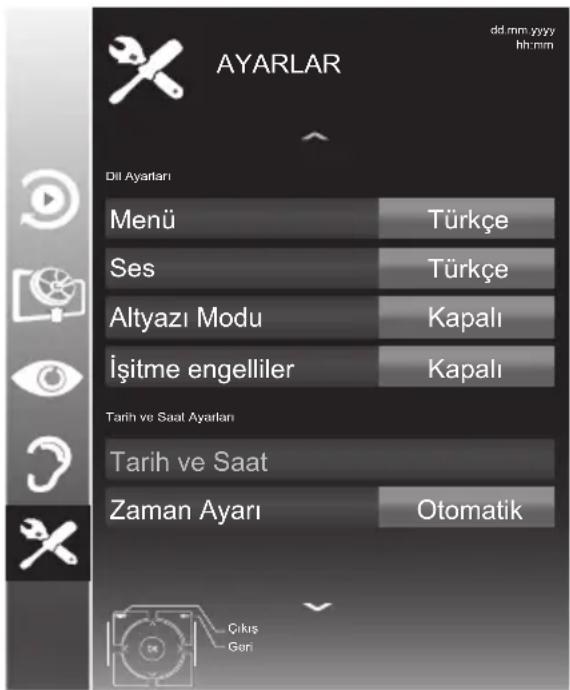 Arçelik A43L 5531 4B2 - Altyazı dilinin değiştirilmesi - 1