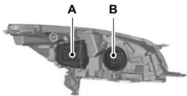 A B