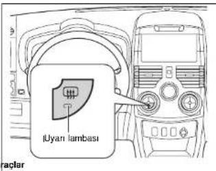 Daihatsu Terios (2008) - Arka cam silecek ve yıkama düğmesi - 3