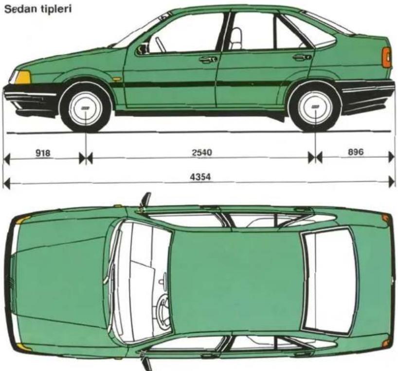 Sedan tipleri 918 2540 896 4354