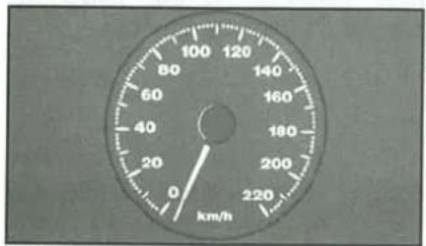80 60 40 20 0 km/h 120 140 160 180 200 220