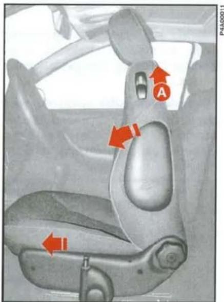 FIAT Bravo (2000) - ARKA KOLTUKLARA GEÇİŞ şekil 15 ve 16 - 2