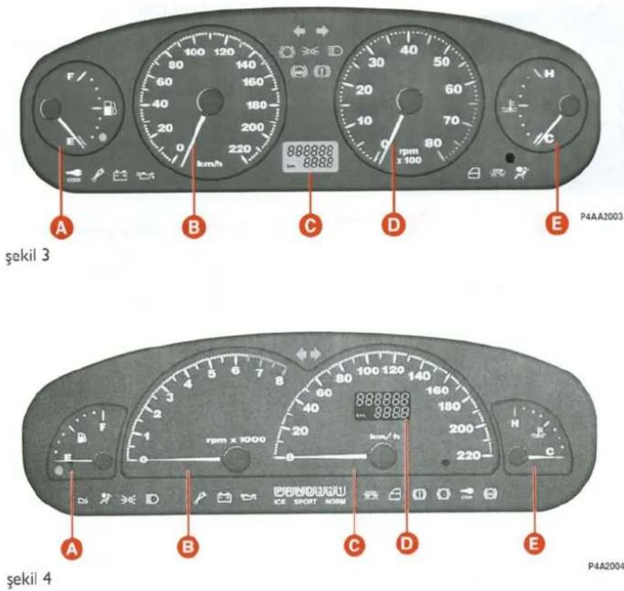 FIAT Bravo (2000) - GÖSTERGE TABLOSU - 1