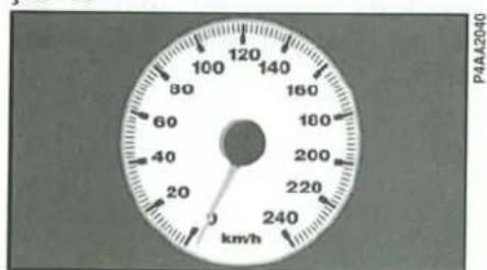 100 80 60 40 20 0 km/h 120 140 160 180 200 220 240 P4A42040
