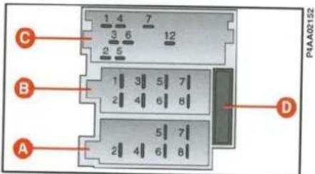 1 4 7 3 6 12 2 5 B 1 3 5 7 2 4 6 8 A 5 7 2 4 6 8 D PAA02152