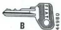 FIAT 126 bis (1992) - Anahtarlar - 2