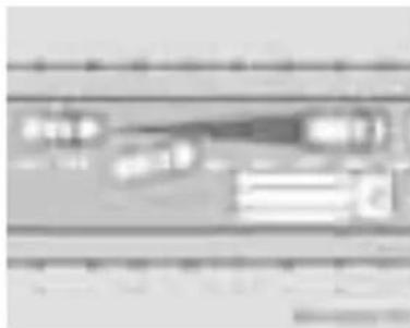 Mercedes-Benz E 350 (2003) - DISTRONIC'li sürüşler için öneriler - 3