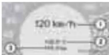 120 km/h ① ② ③