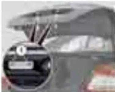 Mercedes-Benz E 280 CDI (2003) - Plaka aydınlatmasının değiştirilmesi - 1