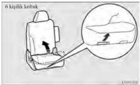 6 kişilik koltuk