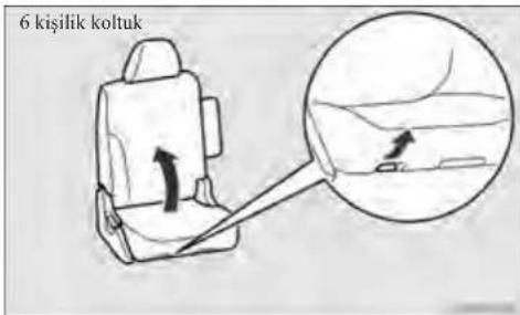 6 kişilik koltuk