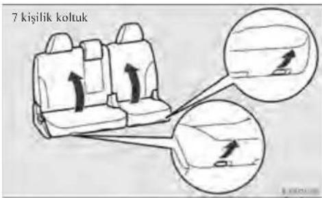 7 kişilik koltuk
