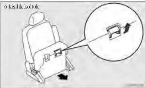 6 kişilik koltuk