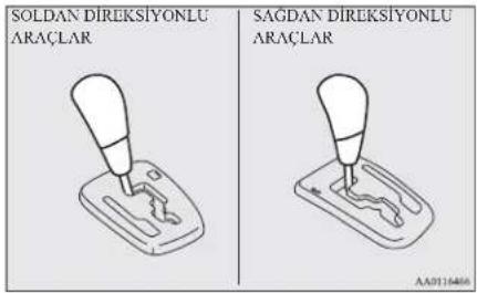 SOLDAN DIREKSIYONLU ARAÇLAR SAGDAN DIREKSIYONLU ARAÇLAR AA011466