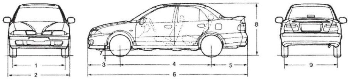 MITSUBISHI Carisma (2001) - TEKNİK ÖZELLYKLER - 2
