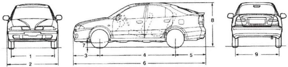 MITSUBISHI Carisma (2001) - TEKNİK ÖZELLYKLER - 1