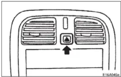 MITSUBISHI Carisma (2001) - Silecekleri ve yıkayıcyları kullanırken dikkat edilmesi gereken önlemler - 1