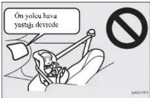 Ön yolcu hava yastığı devrode
