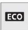 MITSUBISHI Attrage (2014) - ECO gösterge lambası\* - 1