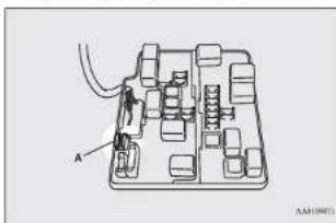 MITSUBISHI Attrage (2014) - Sigorta değiştirme - 1
