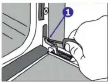 Simfer Statik 7012 - Fırın kapağını temizlemek için; - 1