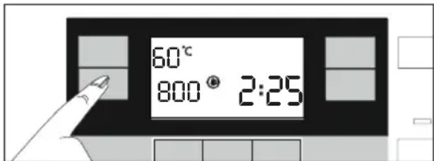 GRUNDIG GWM 9902 - Sıkma devri seçimi - 1