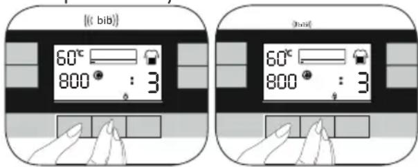 GRUNDIG GWM 9902 - Sesli uyarının açılıp kapatılması - 1