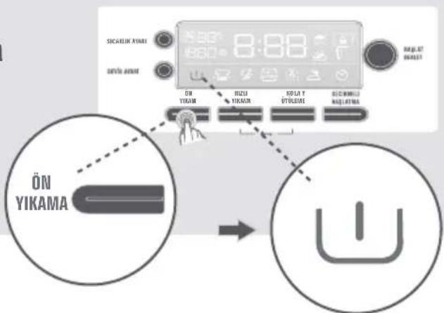 Finlux FXW 8121M - 3- Ön yıkama yardımcı fonksiyonu - 1