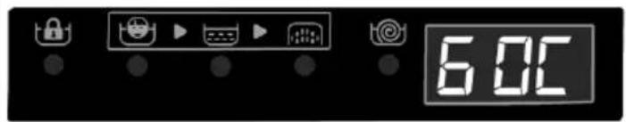 Finlux FXW 7811 - 1-Yıkama suyu sıcaklığı seçimi - 2