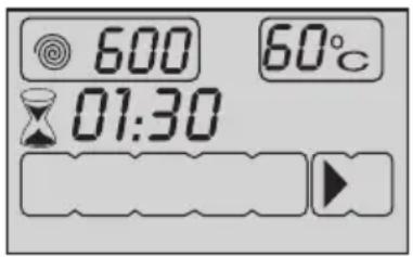 GRUNDIG GWM 4922 SY - Süre ekranı - 1