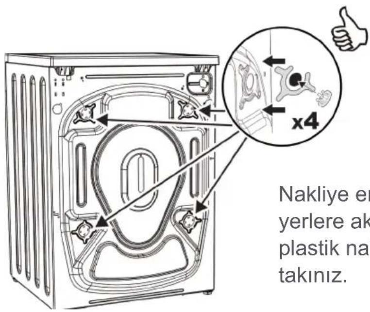 VESTEL Akilli 7512 TL - MAKİNENİN KURULUMU - 5