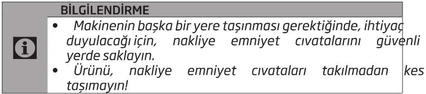 Arçelik 8145 YK - Nakliye emniyetlerinin çıkarılması - 3